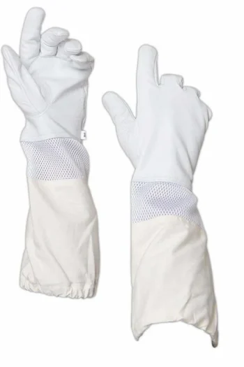 goatskin ventilated gloves